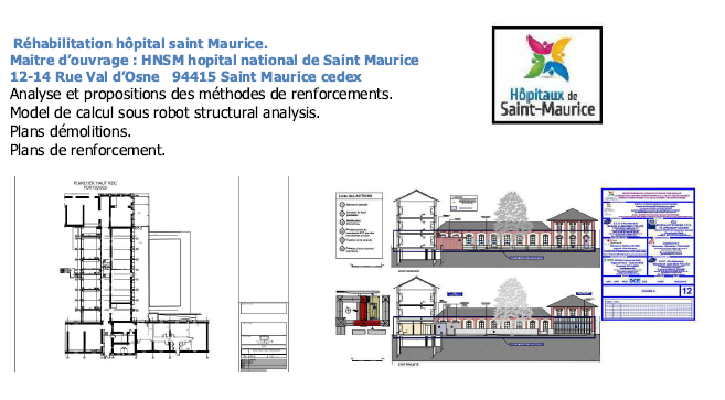 Réhabilitation Hôpital Saint-Maurice